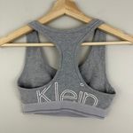 Calvin Klein Grey White Performance Intimates Sports Bra Photo 3