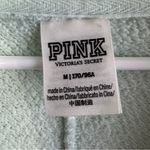 PINK - Victoria's Secret Pink Victoria’s Secret hooded v neck terry cloth sweatshirt size medium Photo 2