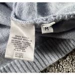 Bianco & Blu Italy Light Blue Cashmere Wool Blend Pullover Sweater Size Medium M Photo 4