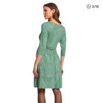 Seraphine Green Wrap Dress Size Maternity 4 Photo 1