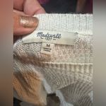 J.Crew  Cream Textured Knit Sweater top Photo 4