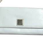 Dooney & Bourke Authentic Vintage  White Leather crossbody clutch bag/handbag Photo 1