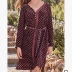 Sundance  Women’s Rusty Tunic Split Sides  Satin  Dress Sz M Boho Cottagecore EUC Photo 1