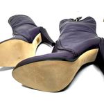 Gucci Vintage Purple Slouch Leather Knee-High Boots w/ Tassel Women’s Size EU 36 Photo 3