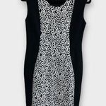JADE MELODY TAM black animal print knit jacquard DRESS New women’s size small Photo 0