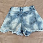 SO  sz 25 distressed cutoff jeans shorts front & back pockets wide belt loops EUC Photo 10