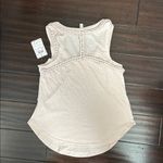 We The Free NWT Free People  Anchor Graphic Tank Top in Blush Small Photo 4