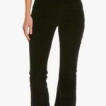 7 For All Mankind black ultra high rise slim kick corduroy jeans size 28 Photo 0