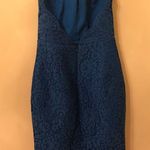 Keepsake High Roads Blue Lace Dress Photo 5