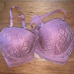 Adrienne Vittadini Pink Push Up Bra Photo 0