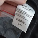 ANINE BING NEW  Maeve Buffalo Check Jacket Oversized Shaket Black Cream Wool XS Photo 7