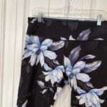 Calvin Klein Performance Black Floral Crops Size XL Photo 3