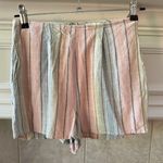 Show Me Your Mumu - Sawyer Shorts Pastel Striped - Size Small Photo 0