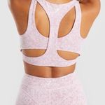 Gymshark Fleur Texture Sports bra - Dusty Pink Photo 0