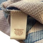 LC Lauren Conrad  Blue/Lilac Tropical Cold Shoulder Top Women's Size Small 60-32 Photo 2