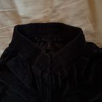 SheIn Elegant Black Velvet Joggers Photo 1