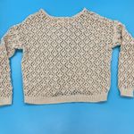 Nicole Miller  Pullover Knitted Coverup Cream Size Small Photo 3