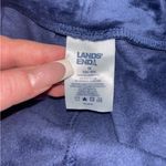 Lands' End Navy Pajama Pants Blue Size 1X Photo 2