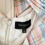 Majorelle  Florian Midi Dress in Pastel Plaid XS Photo 7