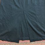 Helmut Lang  BLACK DETAIL CUT OUT ZIPPER SLIT MIDI SKIRT Photo 4