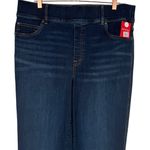 Spanx NWT Womens Pull On Flare Jeans Midnight Shade Size 1X Tall Denim Casual Photo 7