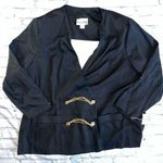 Danny & Nicole VTG Y2K Blazer Womens Jacket 26W Gold Buttons  New York Photo 0