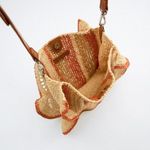 ZARA NEW HAND BAG-RUCKSACK MULTICOLOR SHOULDER BAG STRAP 11.1 x 12.8 x 3.5” Photo 4