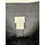 Chico's  Womens Pants Size 05R Dark Gray Straight Leg Stretch Comfort Fit Photo 2