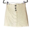 Free People Every Minute Every Hour Skirt Cream 6 Photo 1