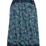 Aerie Floral Lace Trim Y2K Spaghetti Strap Slip Dress Women's Small Photo 0