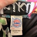 Vintage 80s 90s Niki Strapless Tube Dress Ruffles Colorful Floral Dopamine sz S Multiple Photo 6