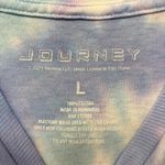 Journey rock tie dye tshirt size large Photo 3
