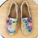 Toms Multicolor Crochet Espadrilles Flats Slip On Shoes Size 6.5 Photo 10