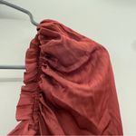 Ulla Johnson  Mirelle Ruched‎ Satin Top Desert Rose Long Sleeve Women’s Size 4 Photo 9