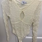 Princess Polly Larissa long sleeve bodysuit white Photo 1