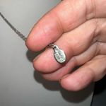 Bijoux Terner  Red Lucite Disc and Bead‎ Station Necklace Photo 5