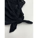 Gossip 2 in 1 Strappy Bikini Top and Cover Shirt Black Size S NWT Photo 3
