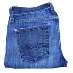 7 For All Mankind Roxanne Ankle Jeans Womens Size 25 Medium Wash Denim Photo 11