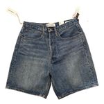 Aritzia Denim Forum The Joni Loose Shorts Size 30 Picture This Bleu 6"Inseam Photo 0