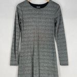 Reformation  Esen Knit Dress in Chrome Sparkle Metallic Long Sleeve Party Dress Photo 0