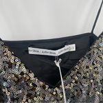 & Other Stories & OTHER STORIES Sequin Tank Party Holiday New Years Cocktail Satin Size 6 NWT Photo 8