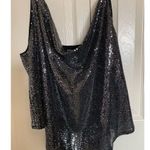 Torrid  sequin camisole black size 2 shimmery sparkles Photo 6