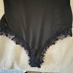Free People NWOT Wild Bunch Bodysuit in Black Photo 3