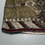 Alice + Olivia NWT  Elana Embellished Gold Sequin Mini Skirt Women’s Size 4 Photo 7