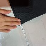 Ann Taylor NWT  Houndstooth High‎ Rise Cropped Wide Leg Pants Black Gray Medium Photo 11