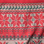 Britt's Knits Fleece Lined Holiday Leggings Size S/M Red Photo 2