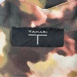 T Tahari TAHARI | Multicolored Button Down Blouse Sz XL Photo 5