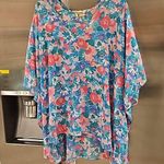 Show Me Your Mumu ππ Peta Tunic Swimsuit Coverup ~ Vintage Floral Print Medium Photo 0