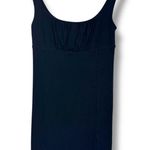 Wilfred Free Ruched Bust Black Dress Photo 0