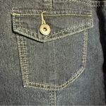 Christopher & Banks  Dark Blue Denim Trendy Mini Skort, Size 16 NWT Photo 2